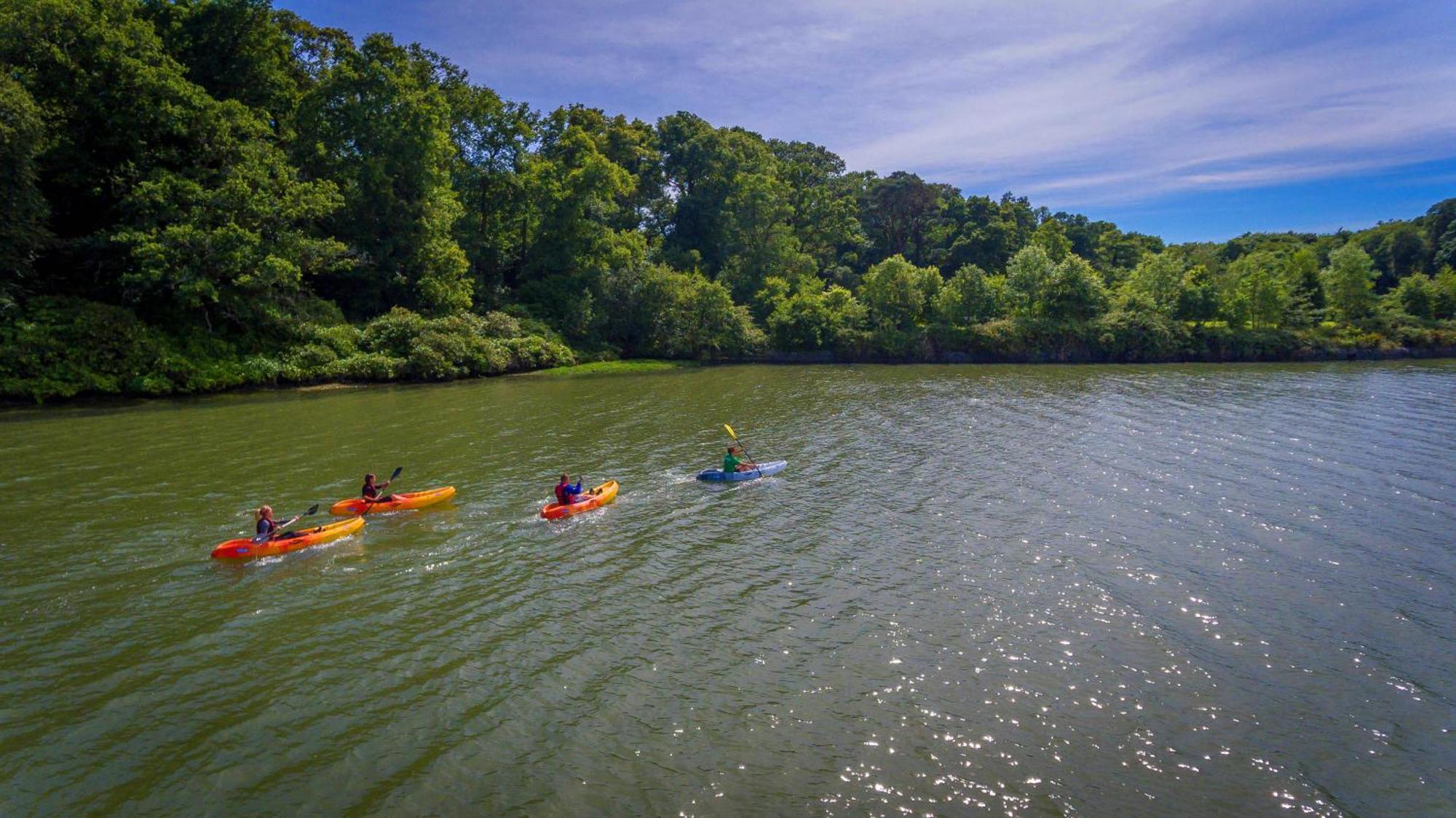 福塔岛Spa酒店 Fota 外观 照片 Kayakers on Lake Lurleen